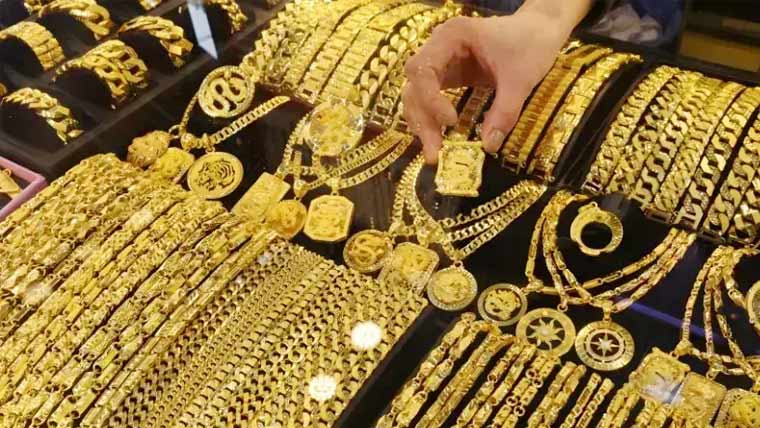 مسلسل کمی کے بعد سونے کی قیمت میں نمایاں اضافہ