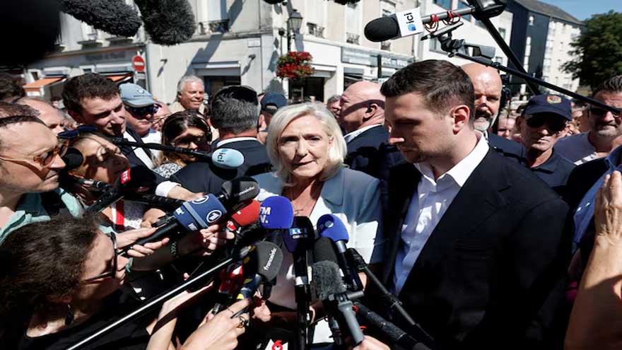 Opinion polls see France's Le Pen winning 2027 election despite guilty verdict