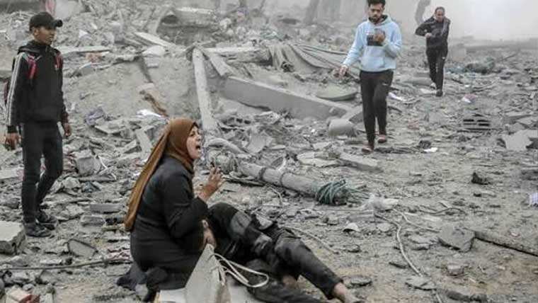 غزہ میں اسرائیلی حملے جاری، مزید 8 فلسطینی شہید، 17 زخمی
