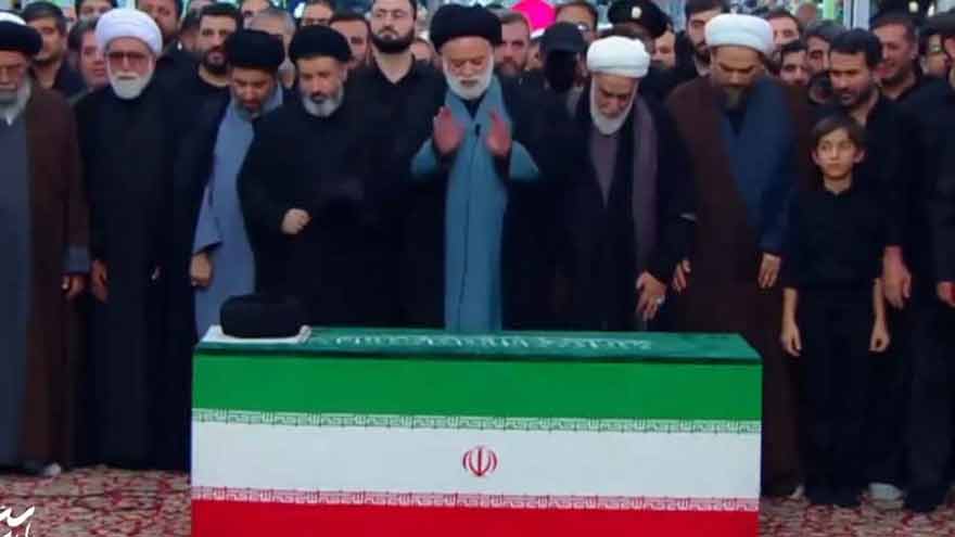 Iran holds funeral prayers for Khamenei amid massive public mourning in Mashhad