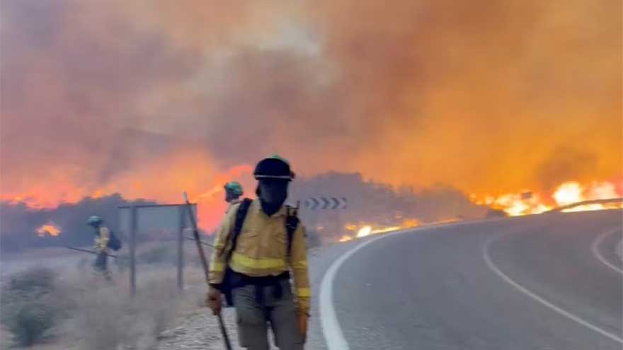 Wildfires in southern Spain kill 12, emergency agency says