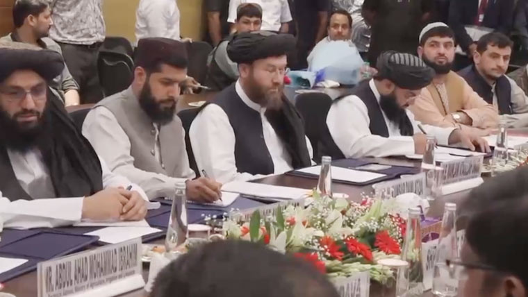 افغان طالبان رجیم کے وزیر کا بھارت میں شرمناک اور مضحکہ خیز بیان