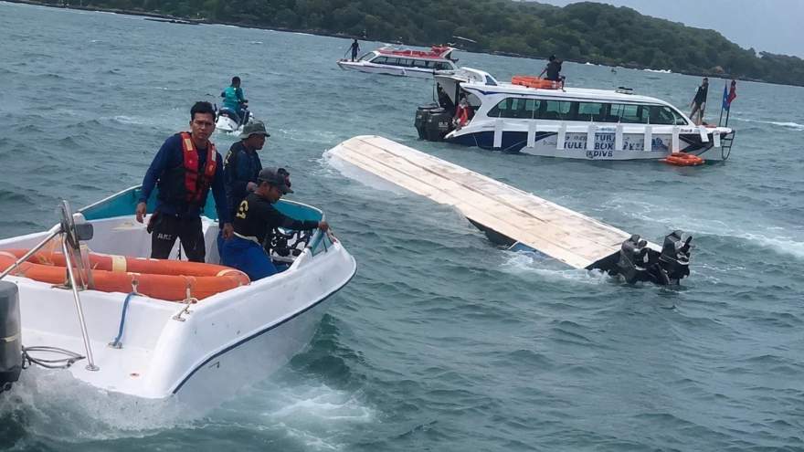 Boat carrying tourists capsizes off Vietnam's Phu Quoc island, killing 15