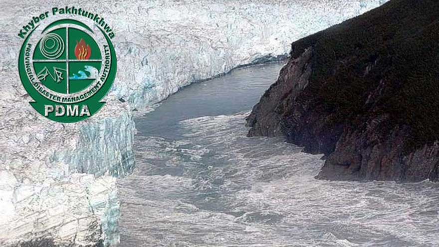 PDMA issues GLOF alert for upper districts of Khyber Pakhtunkhwa