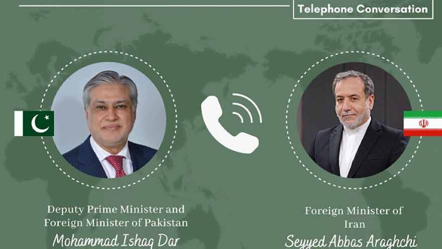 Pakistan calls for Iran-US de-escalation as Ishaq Dar holds talks with Iranian FM