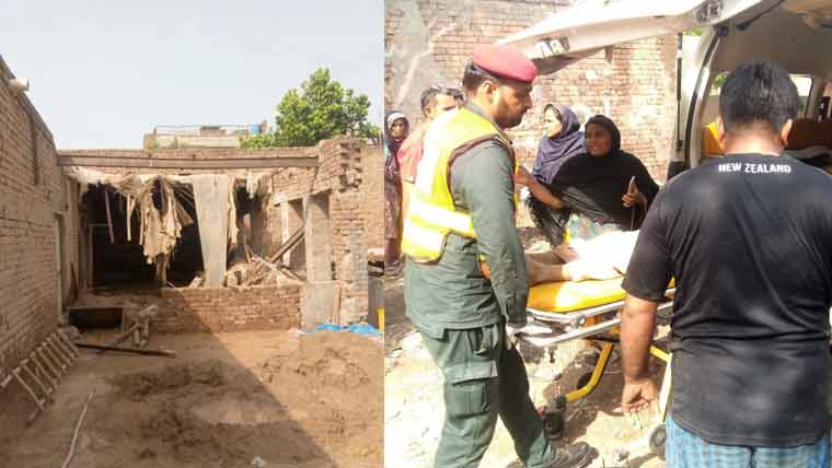 فیصل آباد جڑانوالہ روڈ پر فیکٹری کی چھت گرنے سے 18 سالہ مزدور جاں بحق