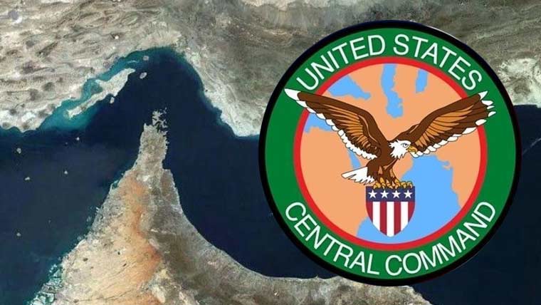 ایران کا آبنائے ہرمز پر کوئی کنٹرول نہیں، جہازوں کی آمدورفت جاری ہے: سینٹکام