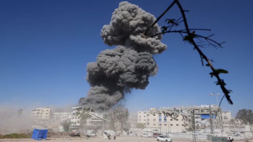 Israeli attacks in Gaza kill six people, including a girl, medics say