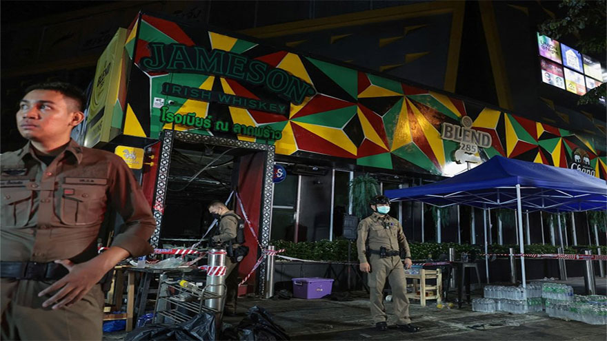Massive fire in Bangkok bar kills at least 27
