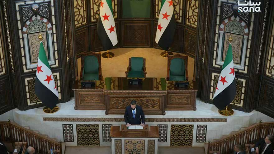 Syrian transitional parliament holds first session