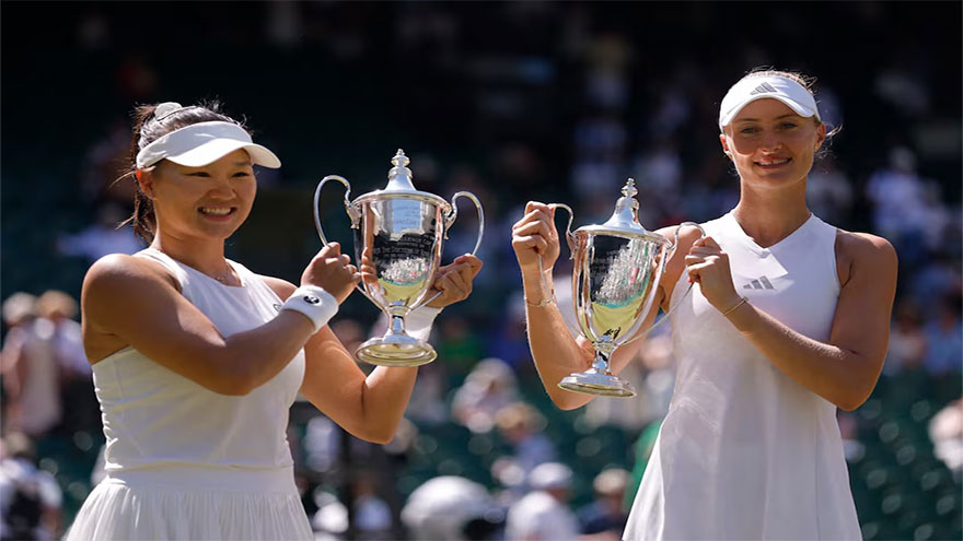 Mladenovic and Guo win Wimbledon women's doubles title