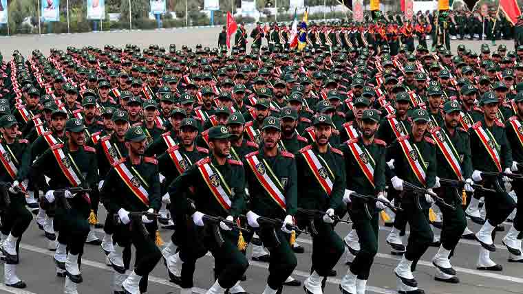 برطانیہ نےایرانی پاسداران انقلاب فورس کو دہشت گرد تنظیم قرار دے دیا
