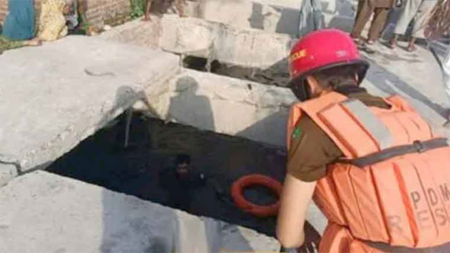 Eight-year-old boy dies after falling into nullah in Faisalabad