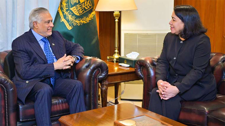 Ishaq Dar reaffirms Pakistan's commitment to UN Charter