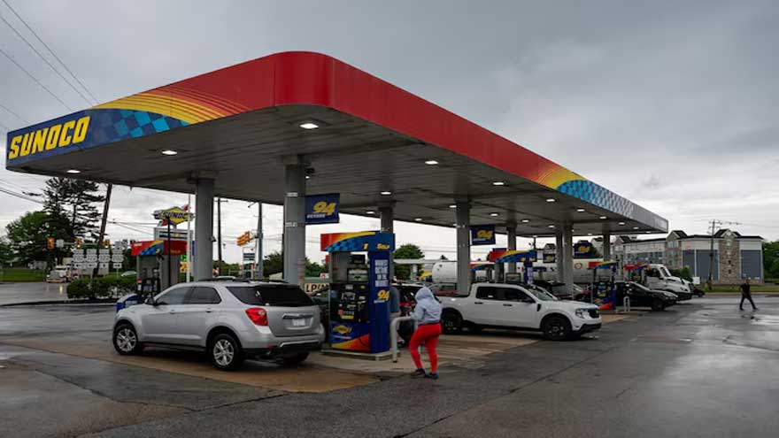 US consumer inflation likely increased at a slow pace in June as gasoline prices retreated