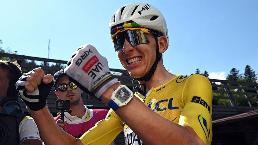Pogacar wins Tour de France 10th stage on Bastille Day