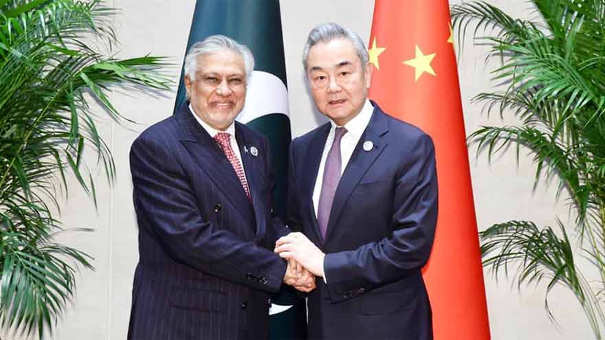 Pakistan, China reaffirm strategic partnership during Shanghai talks
