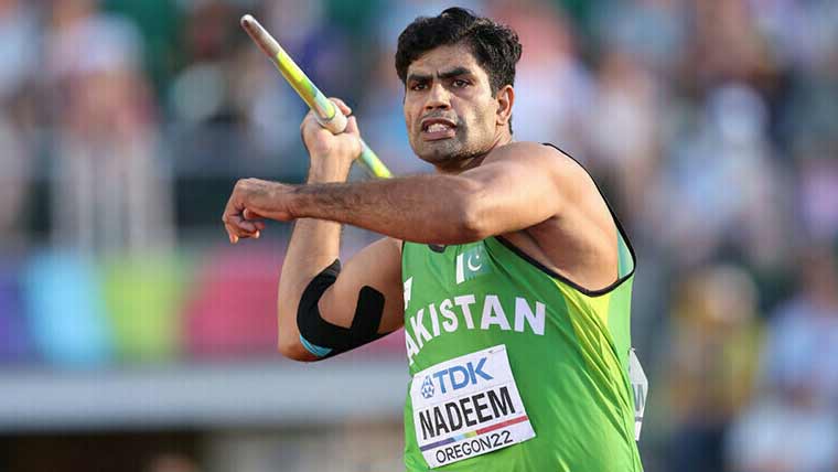 اولمپک گولڈ میڈلسٹ ارشد ندیم کی لوسرن میں ہونے والے ایونٹ میں مایوس کن پرفارمنس