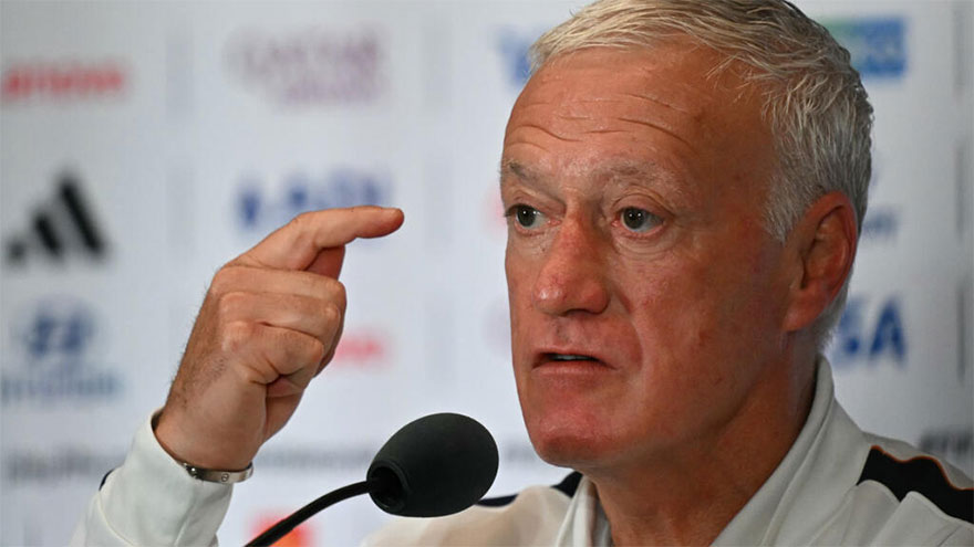 No tears as Deschamps prepares for final France match