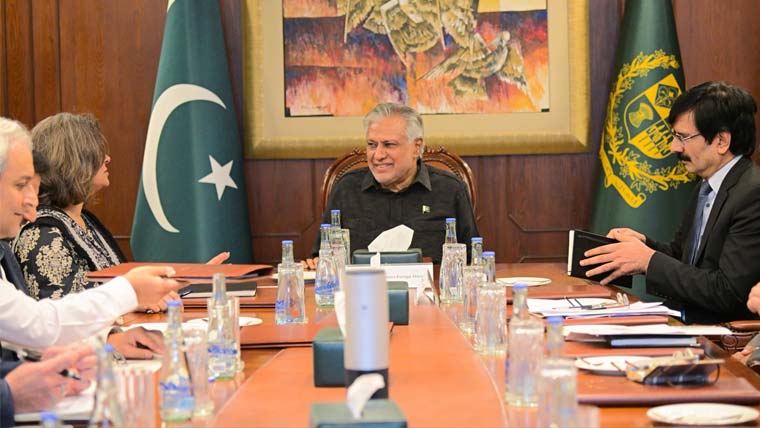 اسحاق ڈار کی سیکرٹری خارجہ سے ملاقات، سفارتی سرگرمیوں کا جائزہ لیا