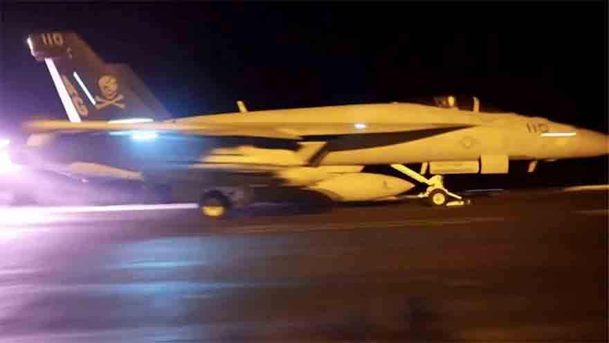 US begins new strikes to 'swiftly punish' Iran over troop deaths