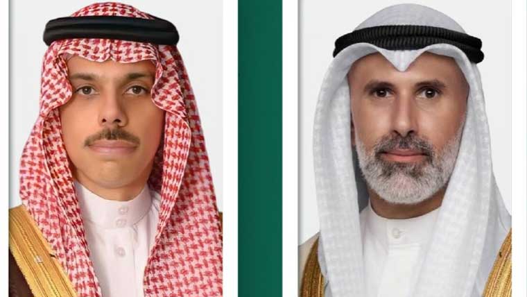 سعودی اور کویتی وزرائے خارجہ کی خطے میں ایرانی حملوں کی مذمت