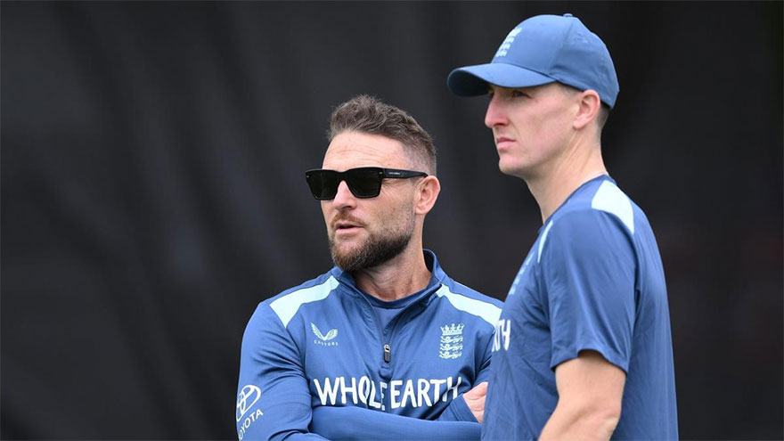 Brook hails England coach McCullum's impact in series win over India