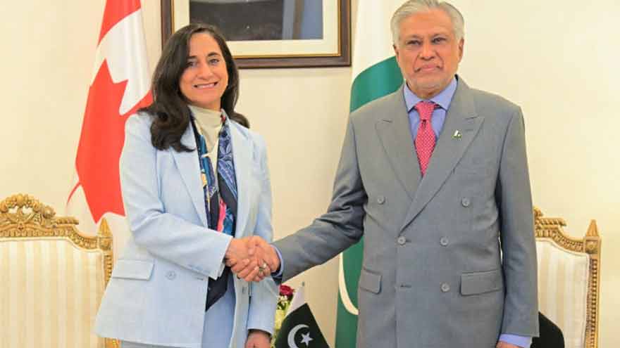Pakistan, Canada stress efforts to elevate bilateral ties in multiple sectors