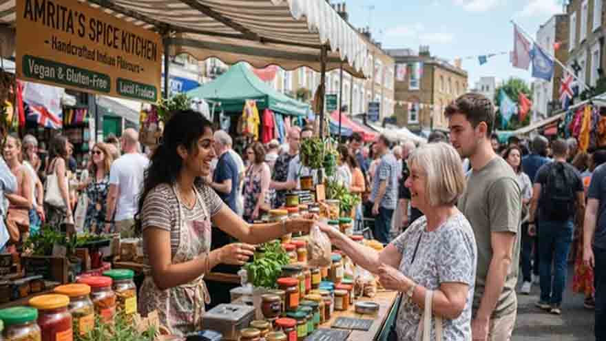 Why highly educated Brits are becoming market traders