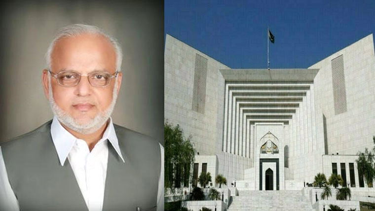 پی ٹی آئی رہنما اعجاز چوہدری کا سزا معطلی کیلئے سپریم کورٹ سے رجوع