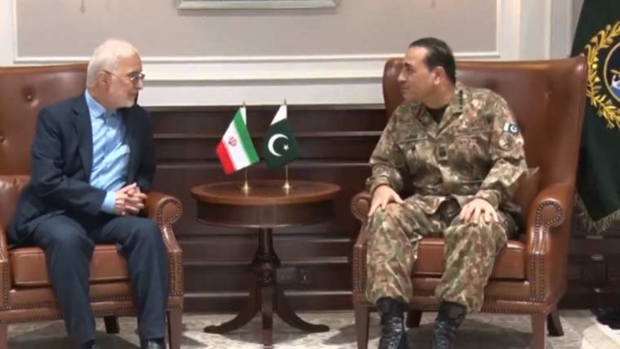 Iranian interior minister meets Field Marshal Asim Munir at GHQ, praises Pakistan's efforts for peace