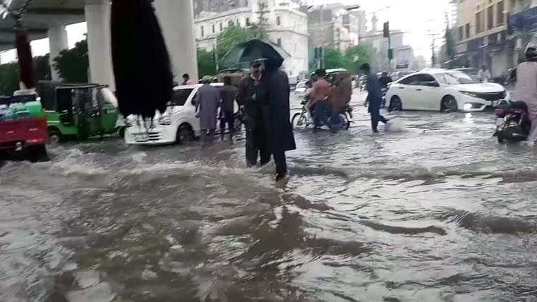 لاہور میں بارش کی سنچری مکمل، 123.2 ملی میٹر کیساتھ لکشمی چوک سرفہرست