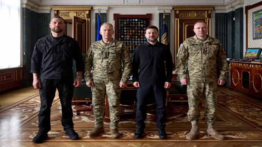 Ukraine will step up counteroffensive actions, new top commander says