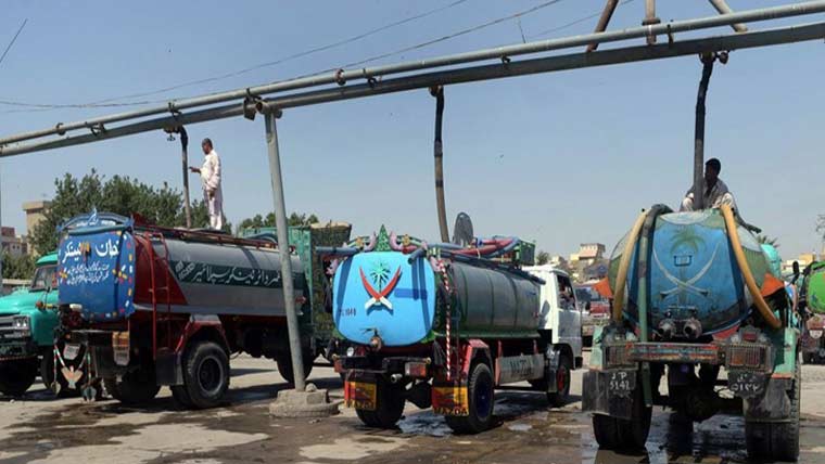 کوئٹہ میں واٹر ٹینکر ایسوسی ایشن کا غیر معینہ مدت  تک  ہڑتال کا اعلان