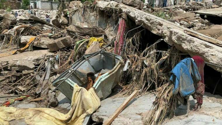 گلگت بلتستان میں بارشوں اور کلاوڈ برسٹ نے تباہی مچا دی، تین گھر تباہ