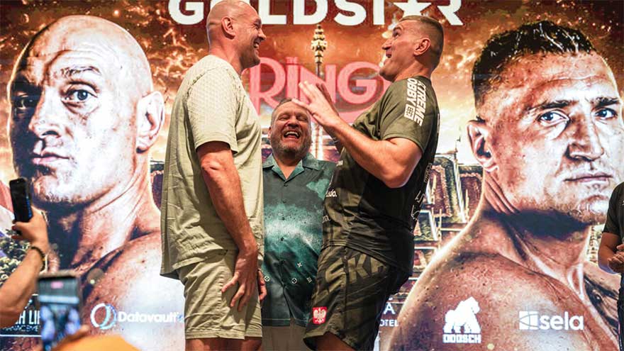 Fury says 'best yet to come' ahead of Thailand fight