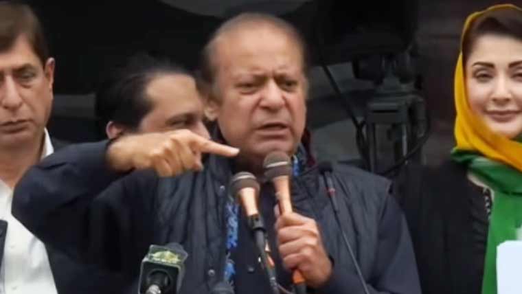 نواز شریف کل میرپور میں انتخابی جلسے سے خطاب کریں گے