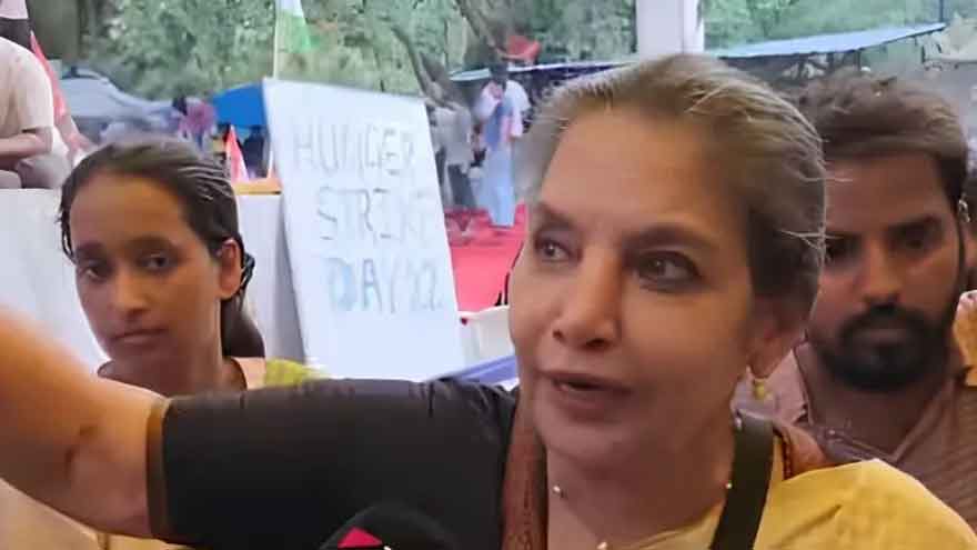 Shabana Azmi diagnosed with swine flu after joining Delhi protests