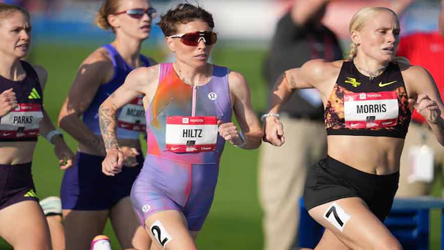 Hiltz wins US championships 1,500m title once again