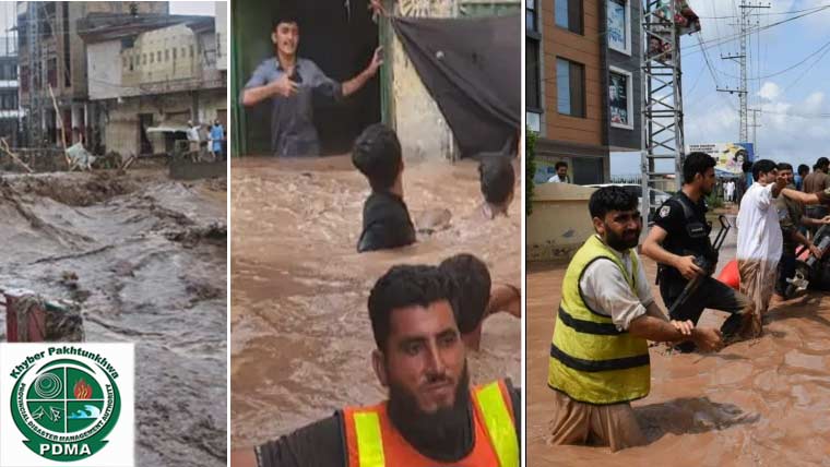 خیبر پختونخوا: 24 جولائی سے اب تک مزید 6 افراد جاں بحق، 26 گھروں متاثر