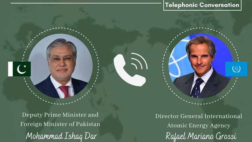 DPM Dar, IAEA chief discuss regional developments and diplomacy