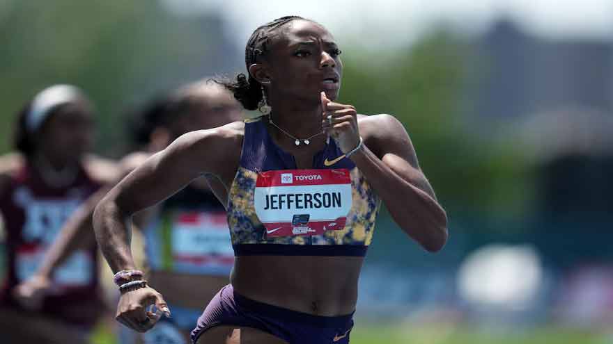 Jefferson-Wooden flawless for 200m title in last day of US championships