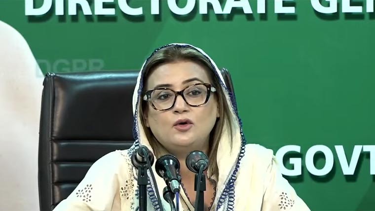 بروقت نکاسی آب سے شہری علاقوں میں پانی کھڑا نہیں ہونے دیا، عظمیٰ بخاری