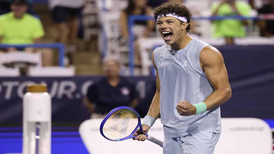 ATP roundup: Ben Shelton holds off qualifier in Washington
