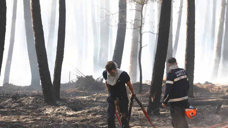 France, Spain make headway against huge blazes as new heatwave looms
