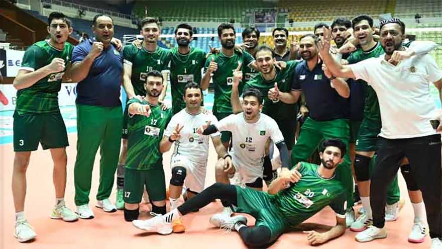 Pakistan clinches Central Asian Men's Volleyball Championship for third time
