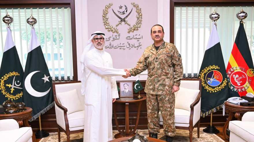 Kuwait foreign minister meets Field Marshal Asim Munir to deepen strategic partnership