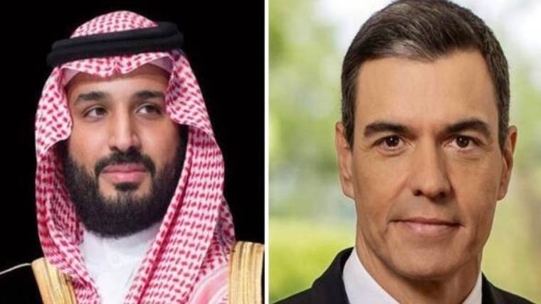 سعودی ولی عہد کا سپین کے وزیراعظم سے رابطہ، حوثی حملوں کی شدید مذمت