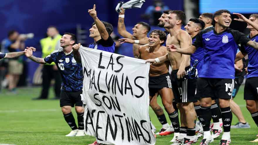 FIFA opens disciplinary case over Argentina Falklands banner at World Cup