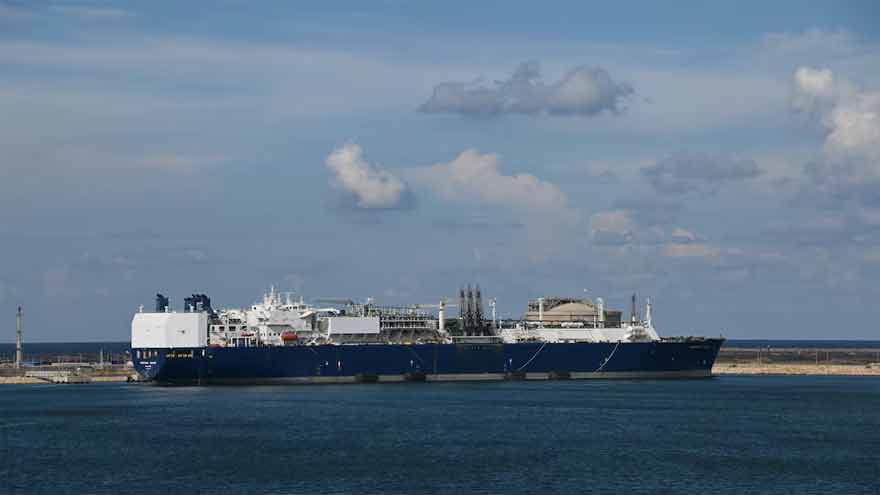 Egypt confirms drone caused fire on two gas vessels at Damietta
